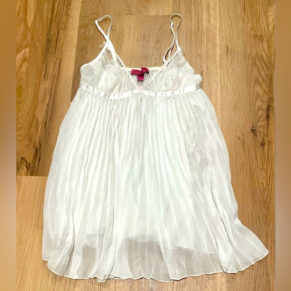 Betsey Johnson Intimates Babydoll Lingerie; Betsey Johnson Bridal Lingerie Small